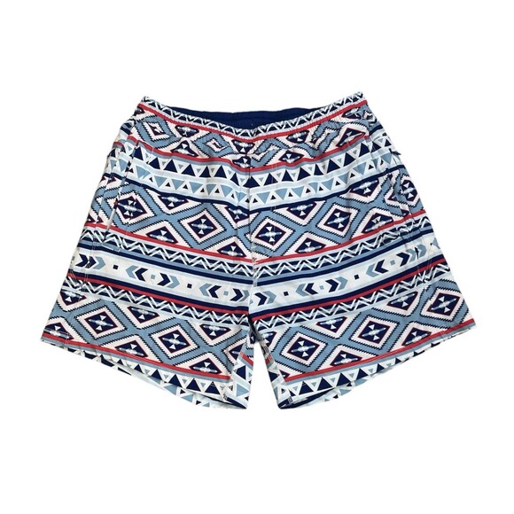 Chiefs Freeballers by Meripex Apparel Men Sz Large Blue Aztec Lined Sport Shorts - Picture 1 of 10